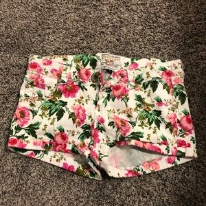 flower shorts